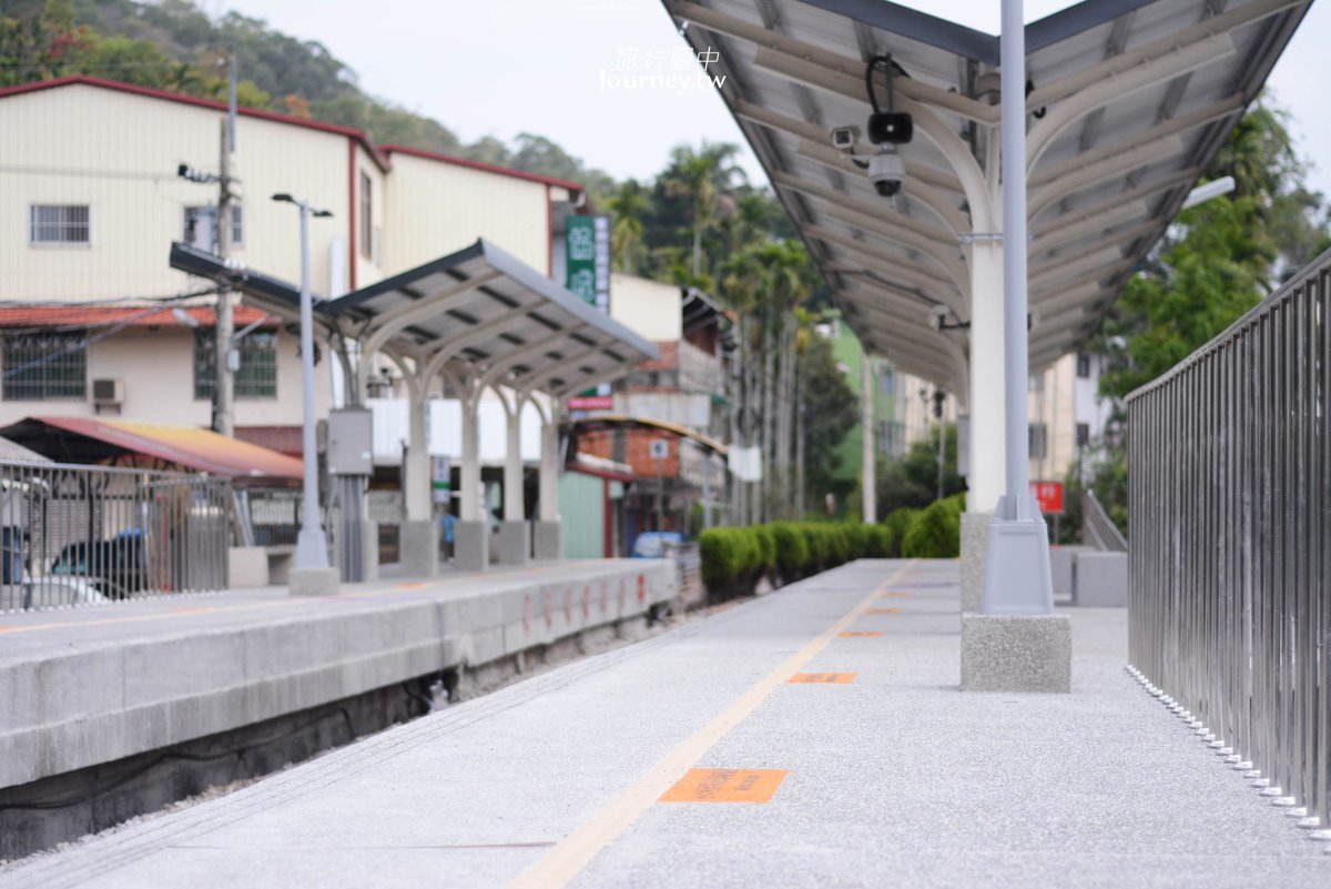 集集車站月台景觀