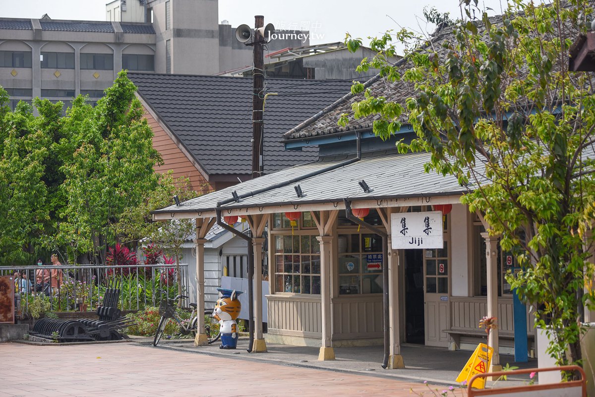 集集車站木造日式建築外觀