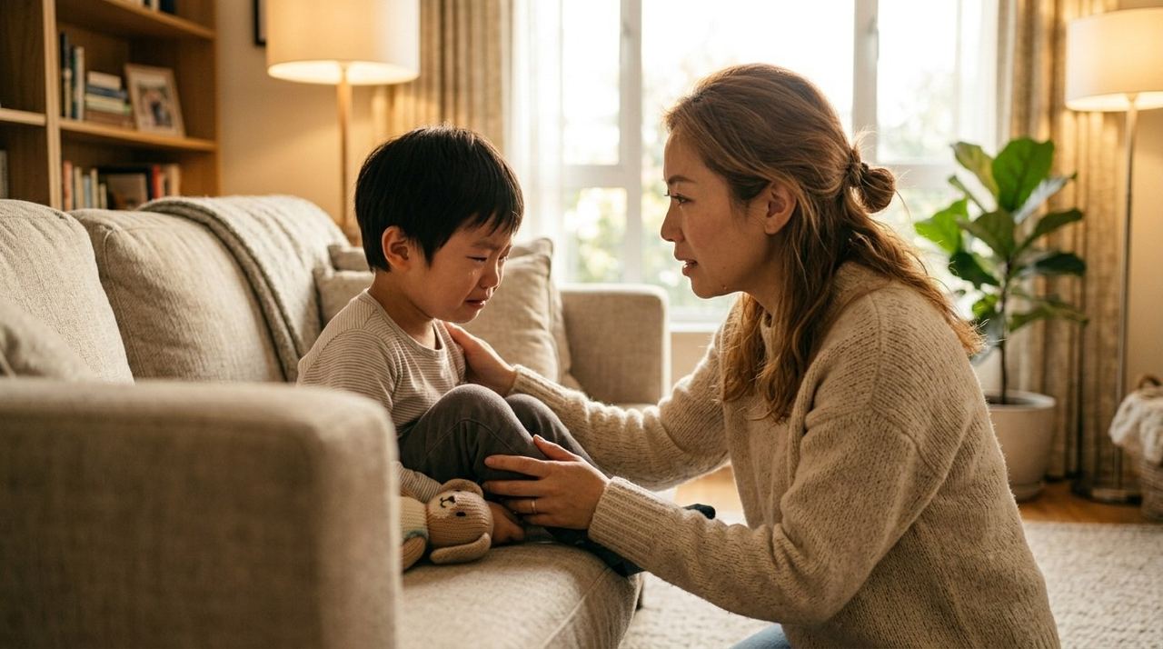 孩子情緒失控時的 3 步驟回應｜父母情緒管理也很重要